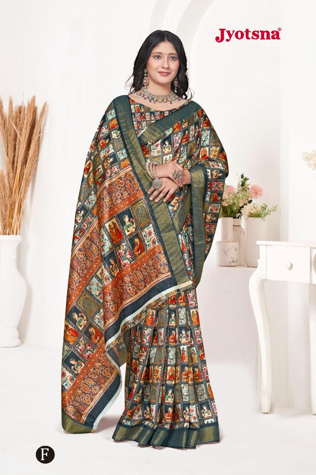 Kalamkari Silk Saree - Green