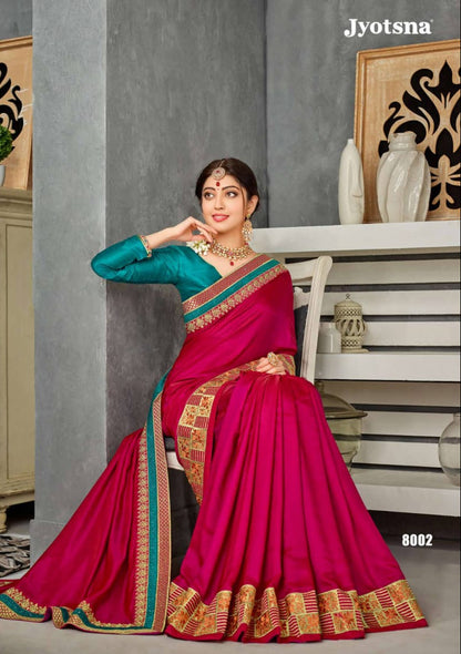 Pratiba Subash Kanjivaram Silk Saree - Red