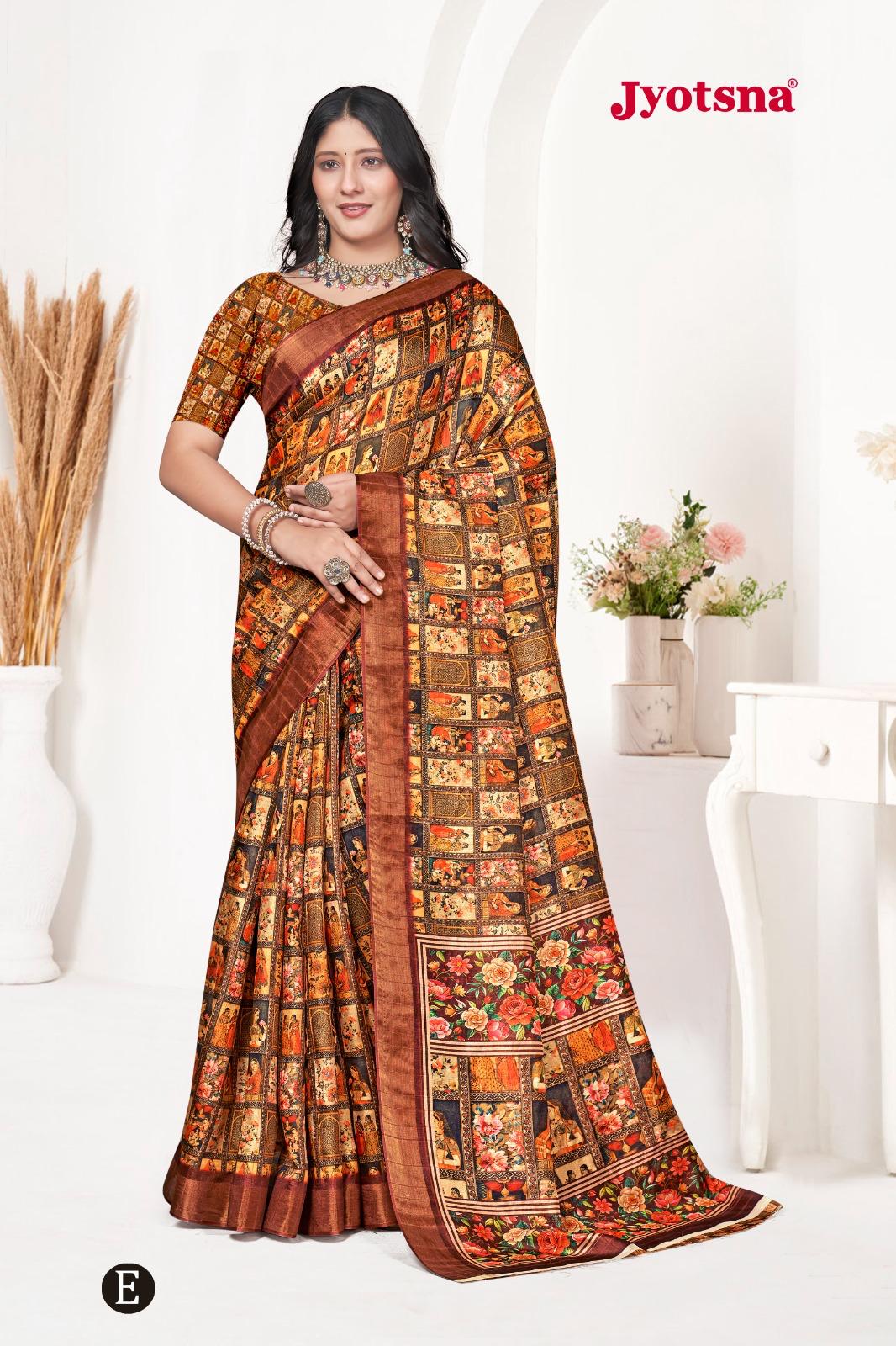 Kalamkari Silk Saree - red